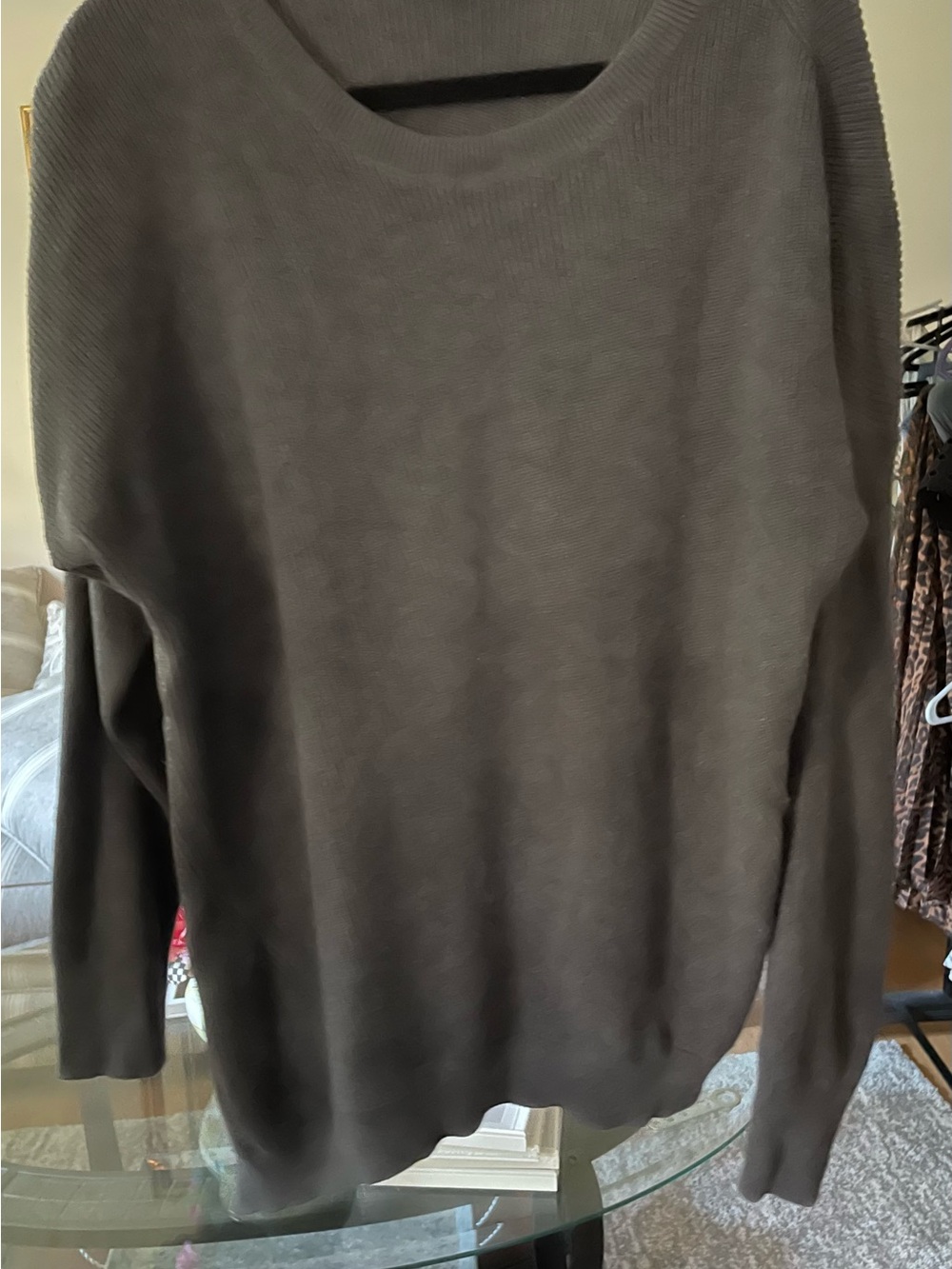 Athleta Women’s Crewneck Sweater in Gray